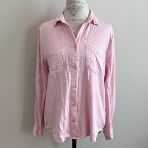 beachlunchlounge Pink Button Down Shirt